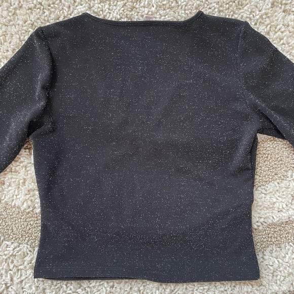 Garage Sparkly Wrap Top - Picture 4 of 10